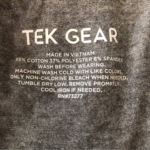 TEK GEAR Womens Mid Rise Essential Gear Shorts Size 4X Pockets New - Picture 5 of 7